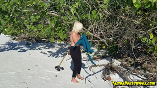 Stripping Full Nude and Masturbating in Public