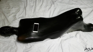 Miss Perversion, Teased & Breath Controlled in a Latex!