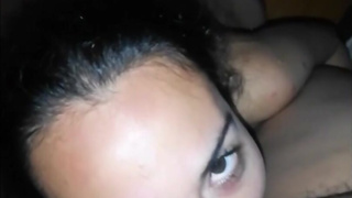 she covers my eyes before i eat her out