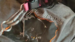 ????19YO????Handcuffed and Collared????So I can go hard without any resistance♥️