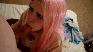 Saw that she was being removed and got a dick in her mouth