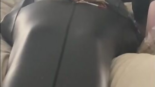 Sensory Deprivation Bondage in Sleepsack with Estim and Clamps and Post Orgasm Torment