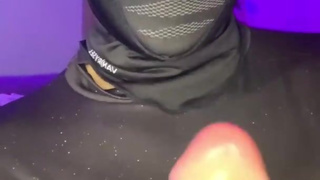 Thief in Balaclava mask gags you and rides you