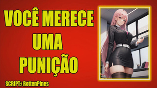 (ÁUDIO ERÓTICO) DIRETORA TE DISCIPLINA DE FORMA DIFERENTE