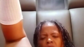 Daddy made me fuck my tight pussy