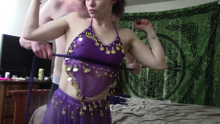 Homemade Master/slave Rope, Blowjob, and Fuck Beautiful Slave Girl