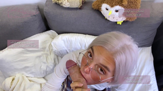 Sweetheart, don't be sick, better suck my dick Blowjob is the best medicine. Blowjob week