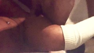 Quick fuck with family friend before going back to husbands bed