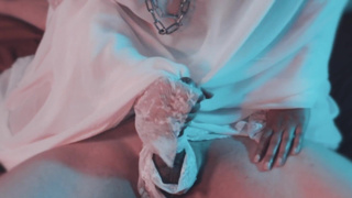 Bondage Handjob by A Sexy Ghost