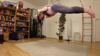 Full session: Tengu-tie with crotch rope predicament! Thanks for 1500 subscribers!