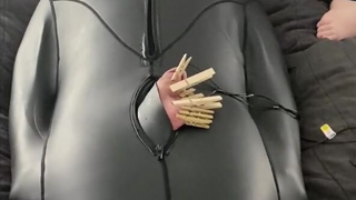 Sub Teased and Tickled in Bondage Sleepsack