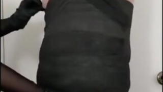 Tickling and Edging My Mummified Femdom Submissive with CBT