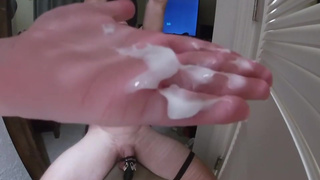 Strung Up for a Lesson in Obeying - Chastity and Hand Worship