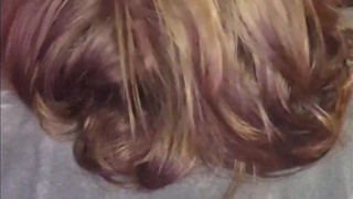 Milf came home to get her face fucked until young BBC facialized her