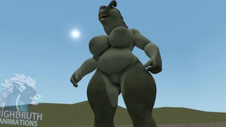 Slug female busty growth