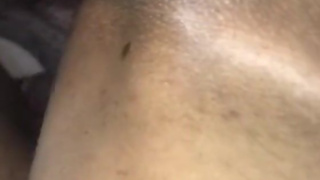 Creaming all over hood nigga dick