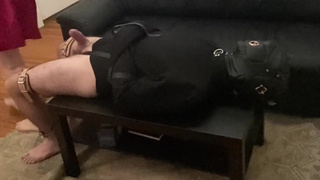 Teasing and Facesiting My Sub in Straitjacket Bondage