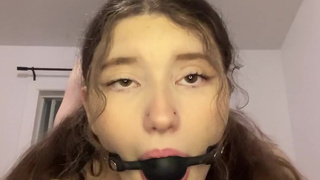 I couldn’t catch my breath through my gag ball