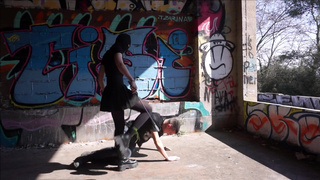 AESTHETIC TEEN trample, kick, slap and spits her slave