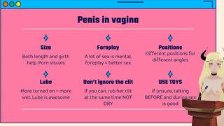 Vtuber teaches you why penis size doesn't matter (not porn)