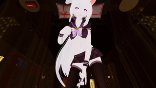 Teen Student Cat Girl Pink Panties Gives Lap Dance in Private Hotel (POV)