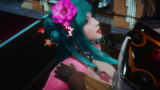 One Piece - Big breasts oiran - Kozuki Hiyori debut!