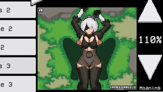 game about 2B pixel version from James Cabello