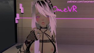 Cum for me Joi ❤️️in VRchat [Lustful Moaning, Nudity, Edging, 3D Hentai, VRchat erp, Dirty Talk]