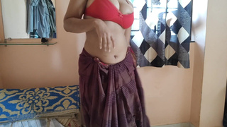 I love to show my huge tits when no one is at home