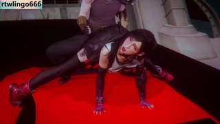 Tifa intense sex on the car roof - exclusive production