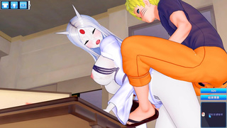 Ootutuki Kaguya VS Naruto captured