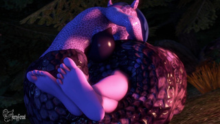 A snake’s appetite - Twilight Sparkle and Spike