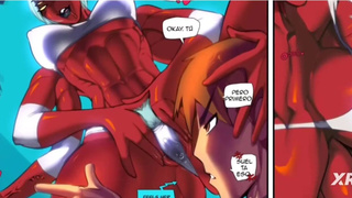 Ben fucks his 4-armed wife who is thirsty for sex