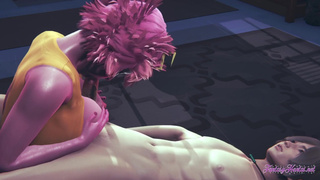 Boku No Hero Academia Hentai - Mina Ashido Hard Sex