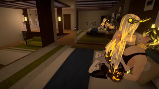 VRChat ERP, sucking and riding