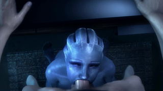 Liara T’Soni deep throat - Mass Effect (noname55)