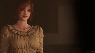 Hard day - Animated futanari fucking