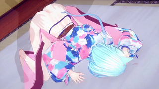 Lamy Yukihana just has flirting sex