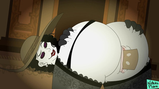 Resident Evil Village: Tall Vampire Maiden Alcina Dimitrescu Parody Animated