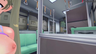 Airi Akizuki Fucking naked on the bus 3 Oni chichi Full And Patreon: Fantasyking3