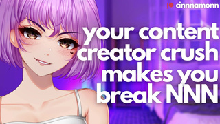 Your Content Creator Crush Makes You Break NNN on a Call ASMR Erotic Audio Roleplay JOI