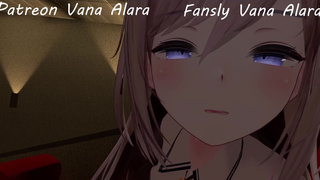 Hot wife gives you a silent theater BJ