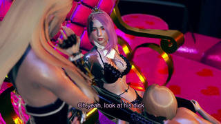 female knight lose to monster ork - episode.17