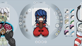 Fapwall [Rule 34 Hentai game] Miracolous ladybug huge black cocks DP