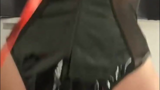 French beurette escort slave with big ass insulted like a female dog - French dirty talk