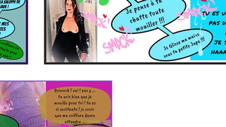 the bitch want to fuck the hairdresser