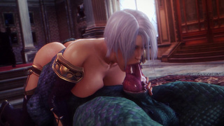 Ivy Valentine suck big cock argonian - Soulcalibur (noname55)