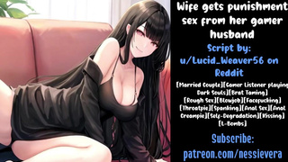 Wife Gets Frustration Sex from Her Gamer Husband
