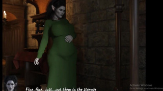 Peasant's Quest #12 Fucking A Sexy Pregnant Dark Elf