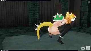 Bowsette - CUSTOM MAID 3D 2